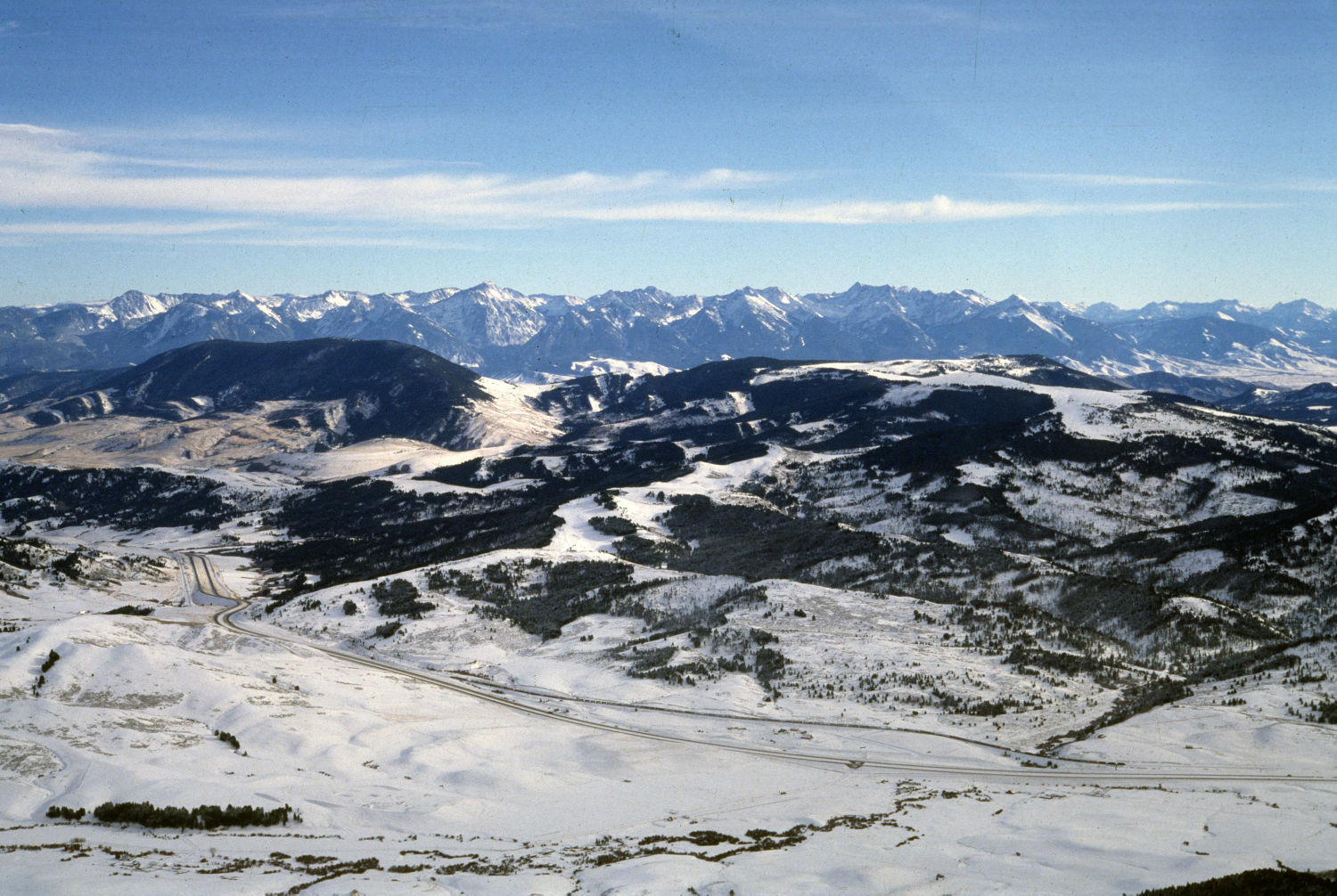 Bozeman Pass, January 1985
